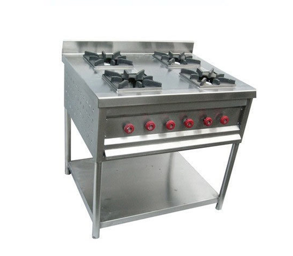 Four Burner Commercial gas stove manufacturers in bangalore